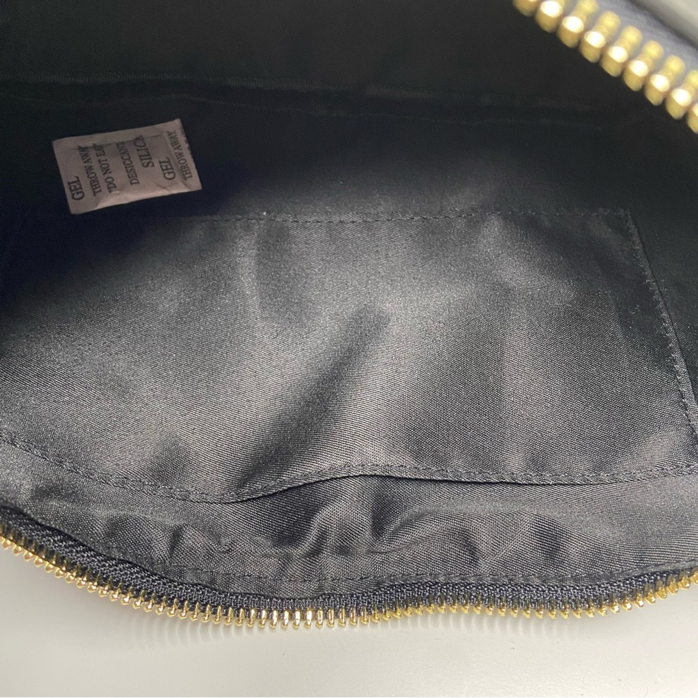 Jules Kae Zola Black Vegan Leather Crossbody Bag Braided Strap Hobo Shoulder NWT - Picture 8 of 12